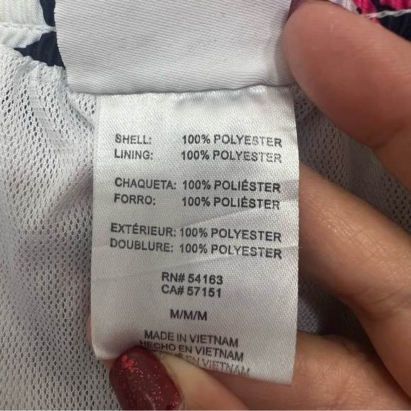 Calvin Klein Men M Pink Quick Dry UPF 50 Island Camo Elastic Waist Swim Trunks - Picture 8 of 11